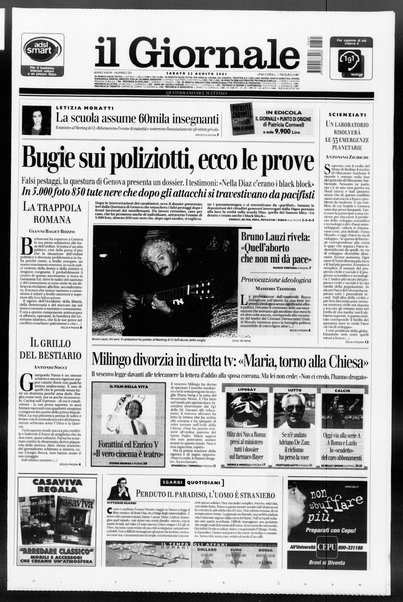 Il giornale : quotidiano del mattino